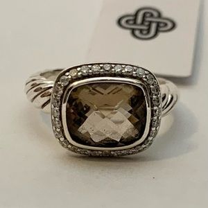 Authenticated David Yurman Diamond Noblesse Ring